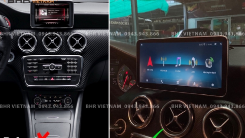 Màn hình DVD Android liền camera 360 xe Mercedes A Class W176 2013 - nay | Oled Pro G68s 